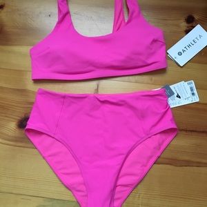 Athleta cloud break rib prismatic pink